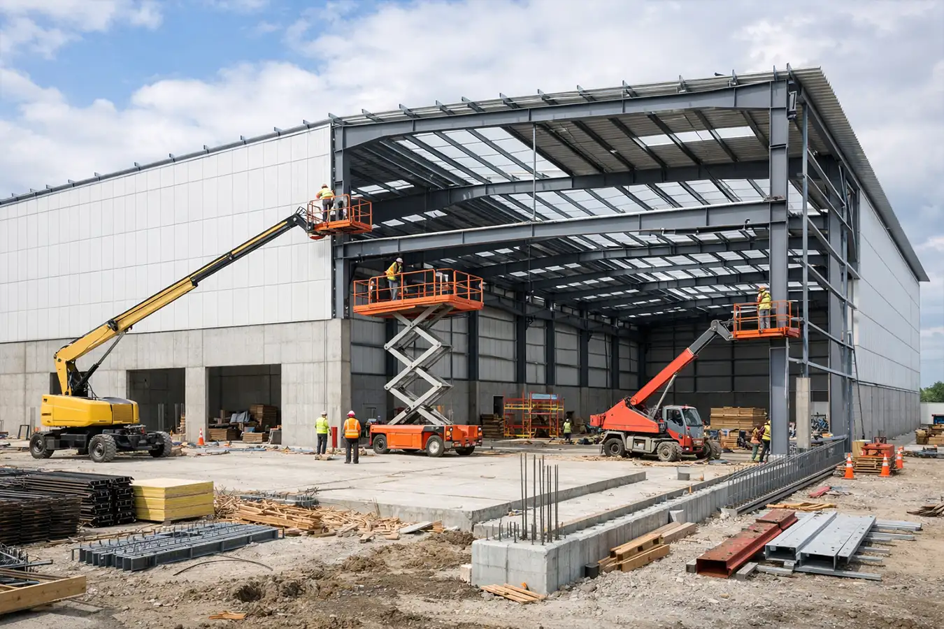 Construcción Naves Industriales Rubi (Barcelona)